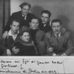 20- Seniga a Mosca nel 1949 con i gigli di Gramsci, Matteo Secchia e Mario Spallone.